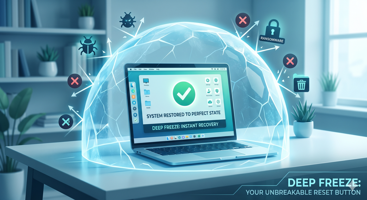 How does Deep Freeze stop ransomware, and when should it be used for s ...